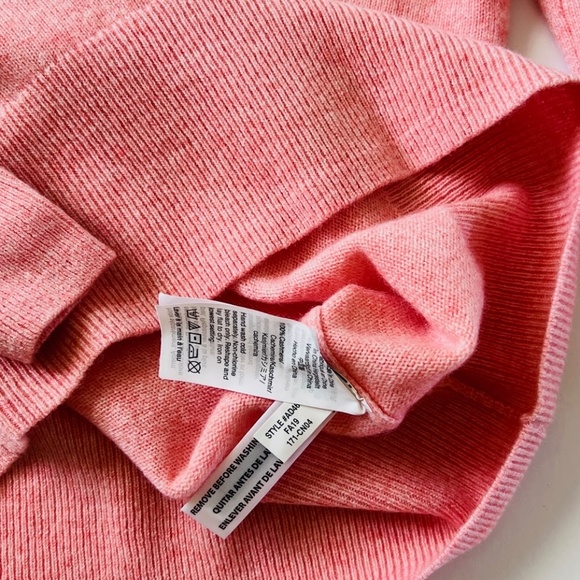 NWT J. Crew Cashmere V-neck fitted sweater XS - Picture 3 of 3